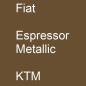 Preview: Fiat, Espressor Metallic, KTM.